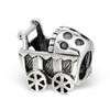 Sterling Silver "Baby Push Chair" Charm Bead