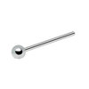 925 S/S Nose Stud with 2mm Silver Ball