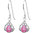 925 Sterling Silver Opal hook earrings